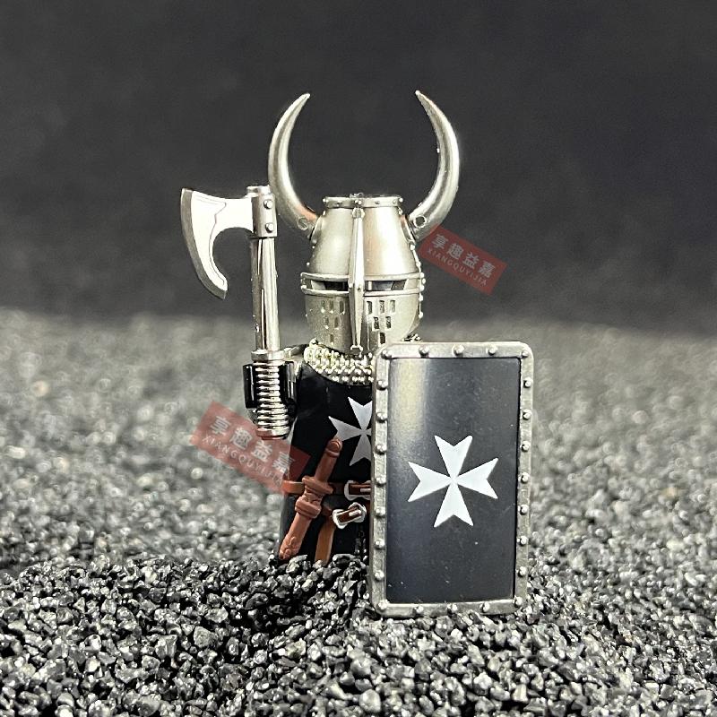 Medieval Hospitaller Teutonic Knights Building Blocks DIY Mini Action Toy Figures Assemble Bricks Children Toys Gifts Series 3