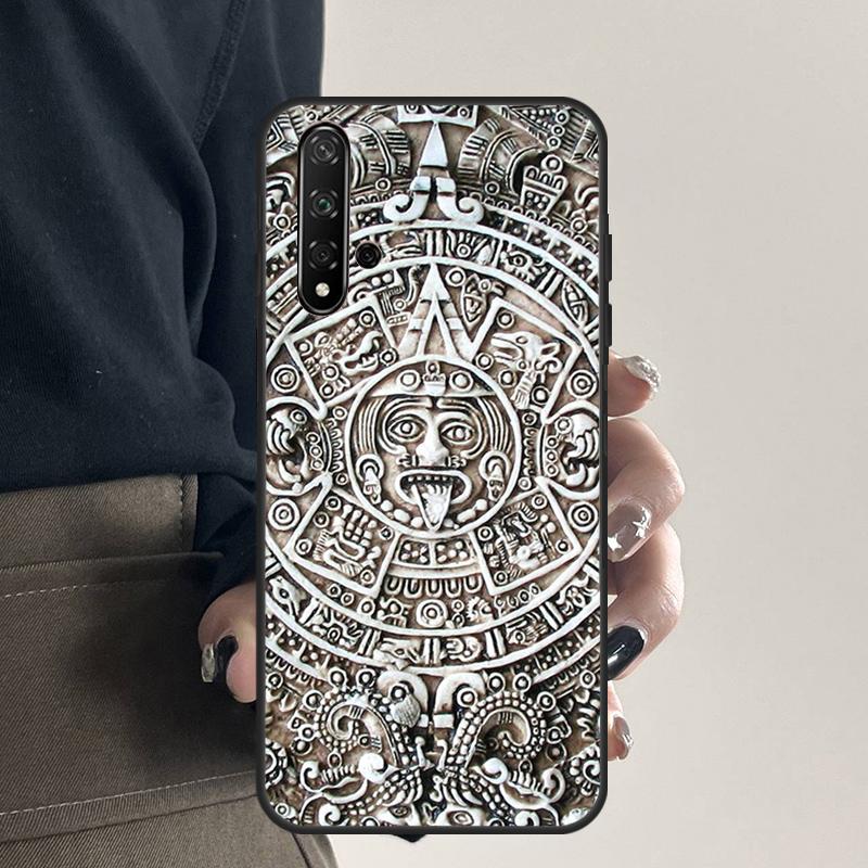 Mayan Calendar For Huawei Nova Y70 Y90 Y60 Y61 Y91 Y72 9 10 SE 12i 12s 11i 5T P60 Pro P20 P30 P40 Lite Case