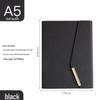 Embossed Logo A5 Trendy Simple Loose-Leaf Notebook