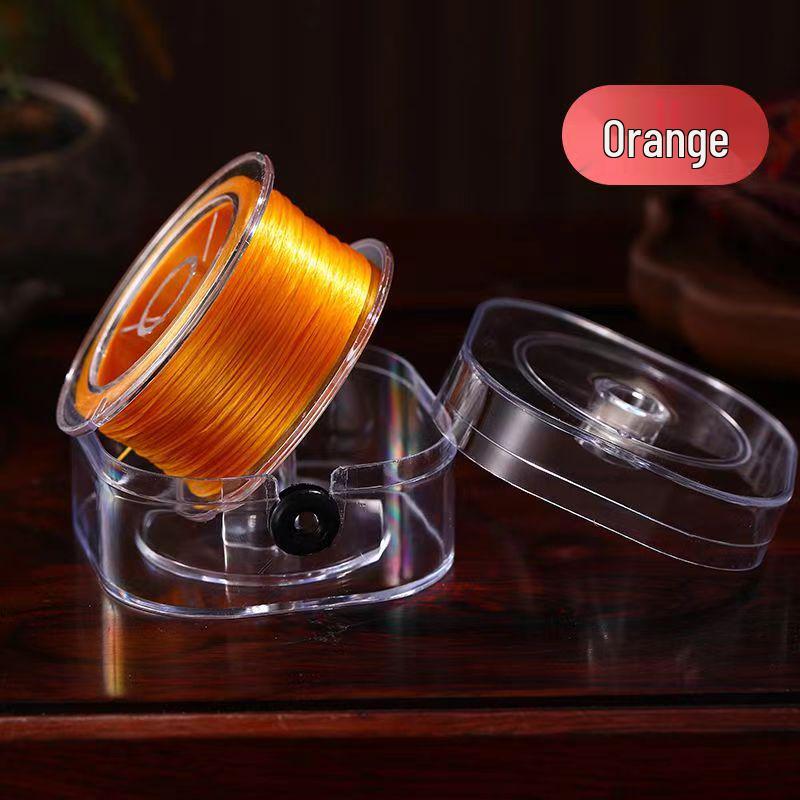 Upgraded High-Elastic Flat Cord: 50 Meters of High-Density, High-Resilience Craft and Beading Line for Bracelets - Classic Style