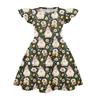 Sommer-Prinzessinenkleid für Mädchen - A-Linien-T-Shirt-Kleid Ostertag