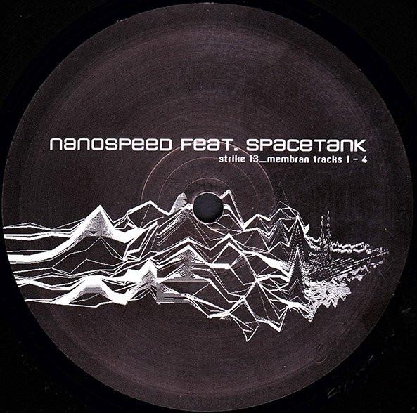

12inch Record NANOSPEED Membran Tracks 14 STRIKE13 Shitkatapult 2000 Germany Dance Electronica Used