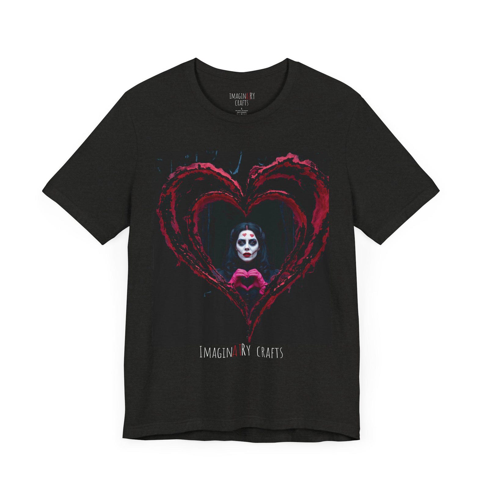 Valentines Day Horror Character T-Shirt Unisex 3XL