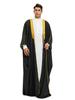 Satin Embroidered Arabic Graduation Gown and Cape