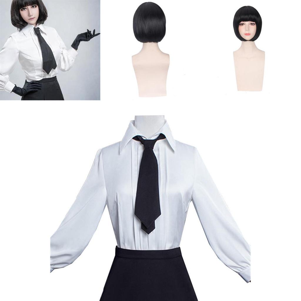 Authentic Bungo Stray Dogs Akiko Yosano Cosplay Uniform Complete Outfit Featuring Perfect Stitches And Stylish Design