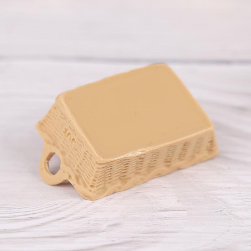 1 :6 /1: 12 Dollhouse Miniature Storage Basket Model Toy DollHouse Decoration
