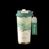 TOMIC Double-layer Stainless Steel Coffee Mug, 480ml