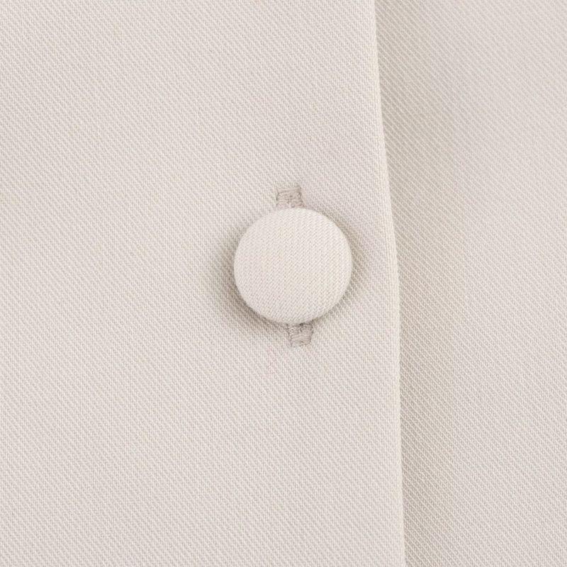 Kaslead New Arrival Women's Clothing Fashion Style Fashion Poplin V-neck Patchwork Short Sleeveless Dress 2304165