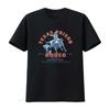 Superweiches garment-gefärbtes T-Shirt Texas Prison Rodeo vintage gewaschen atmungsaktiv leichtes bequemes Oberteil für den Alltag homme
