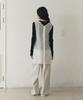 Loutaideu Sheer Layered Dress [White]