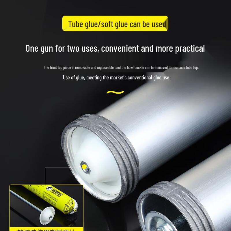 Kaduoliya 9-inch Dual-use Glass and Structural Caulking Gun