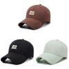 Spring Autumn Cotton Baseball Cap With Embroidered Letters For Casual Outdoor Sun Protection