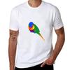 Rainbow Pride  Rainbow Lorikeet Tshirt Quick Dry Light Sports Tshirt
