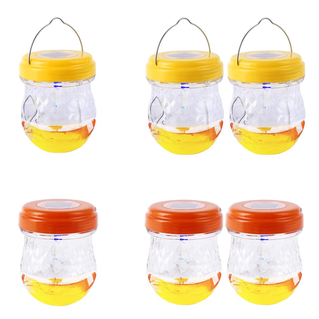 Satın alın 1/2pcs Wasp Repellent Trap Hanging Solar Wasps Bees