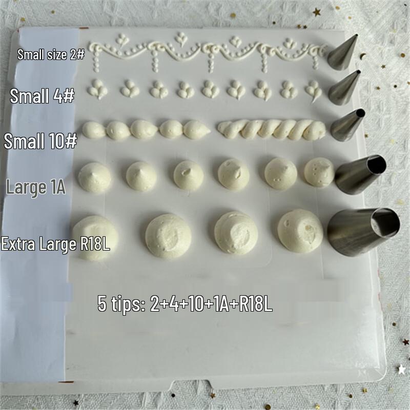 Набор кондитерских насадок для украшения торта