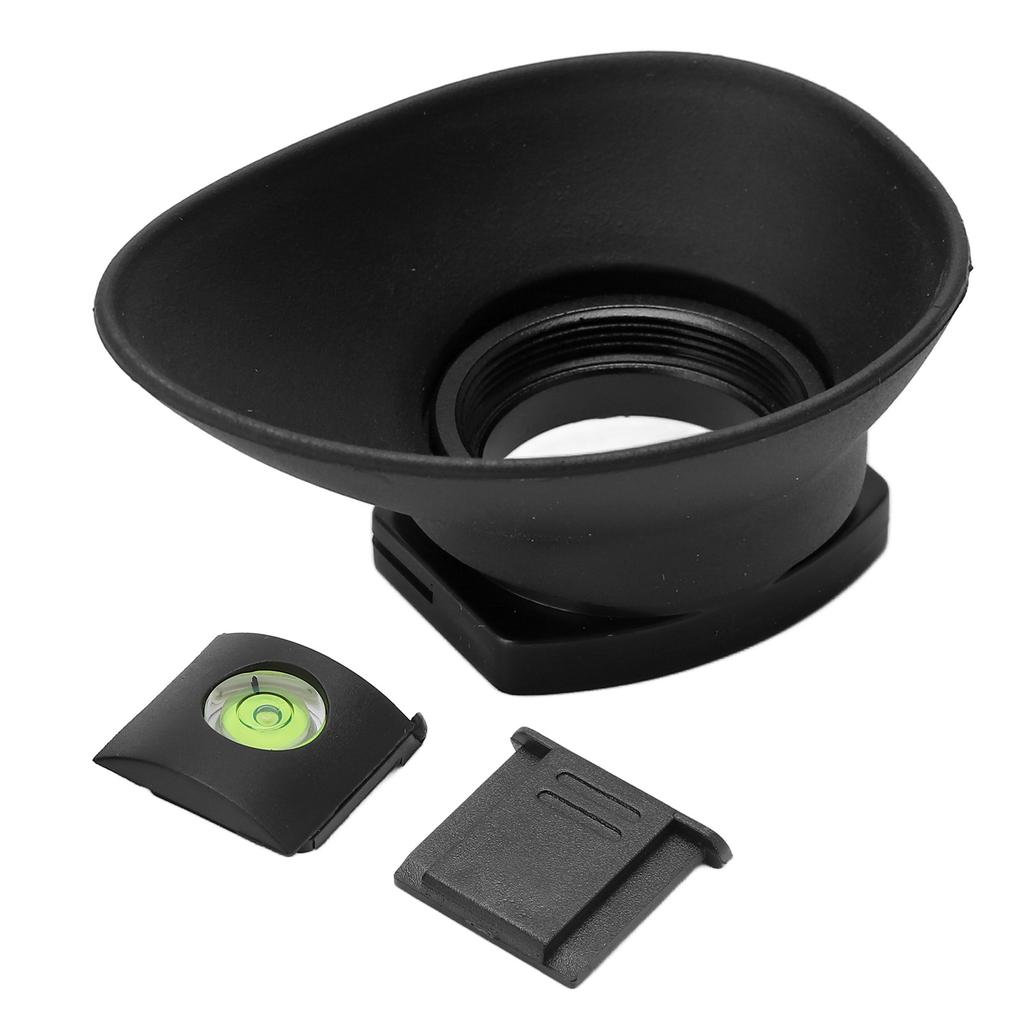 DK 19 Camera Eyecup Eyepiece Viewfinder Protector Replacement for Nikon D800 with Camera Hot Shoe Level and Cover