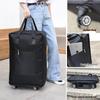 Large Capacity Foldable Travel Bag with Wheels – Unisex Luggage, Maternity, and Shopping Storage Solution