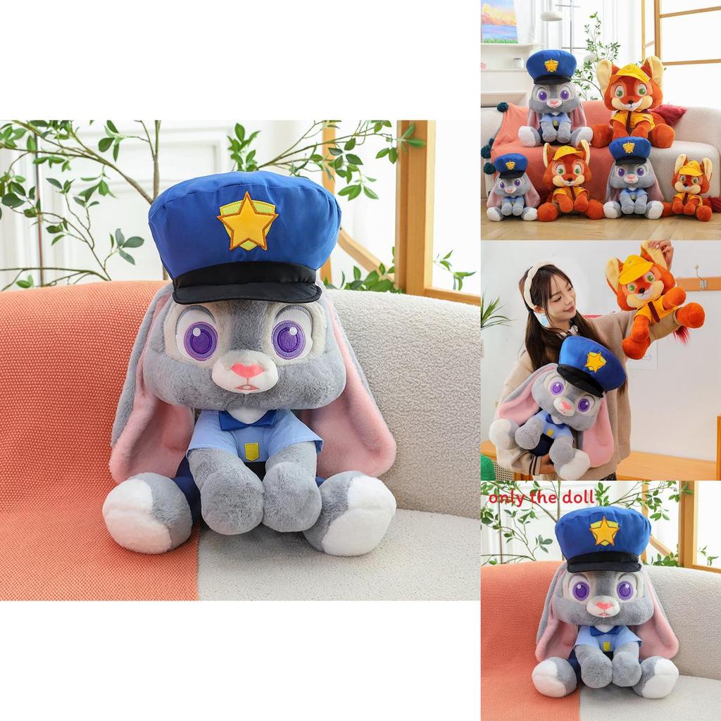 Animal Plush Toy Judy Nick Zootopia Soft Pillow For Kids And Girls