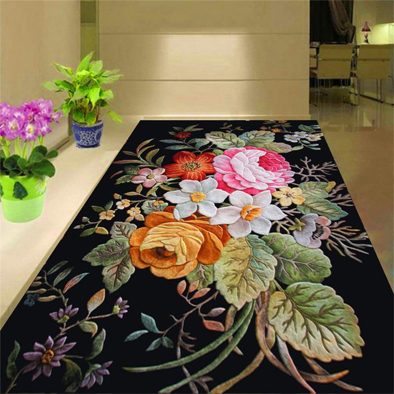 3D Carpet Entrance Hall Floor Mat Entrance Household Bathroom Foot Mat Kitchen Bedroom Carpet