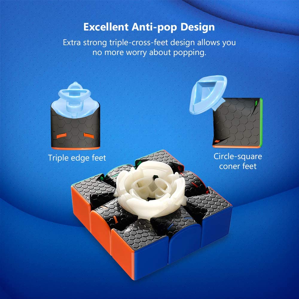 Magic Cube GAN 356M Giocattolo puzzle cubo magnetico liscio 3x3