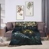 B-BioShocks 2 Remastered Super Soft Blanket Airplane Plush Throw Blanket Pattern Couch Chair Flannel Bedspread Sofa Bed Cover