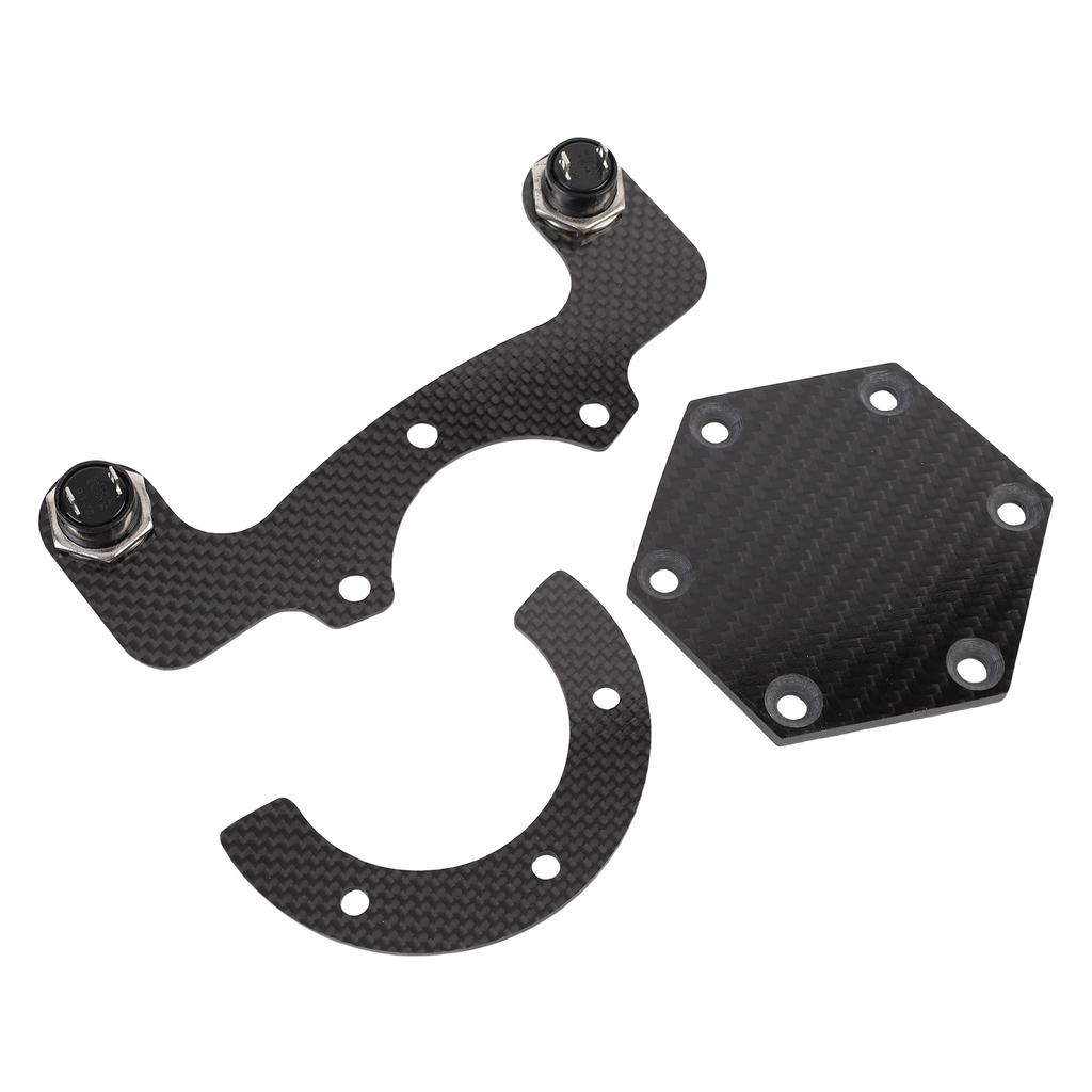 Steering Wheel Center Cap Kit High Strength Carbon Fiber 6 Hole Replacement VERTEX 6 Bolts Steering Wheels