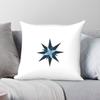 Moravian Star Pillowcase Polyester Linen Velvet Printed Zip Decorative Car Cushion Cover