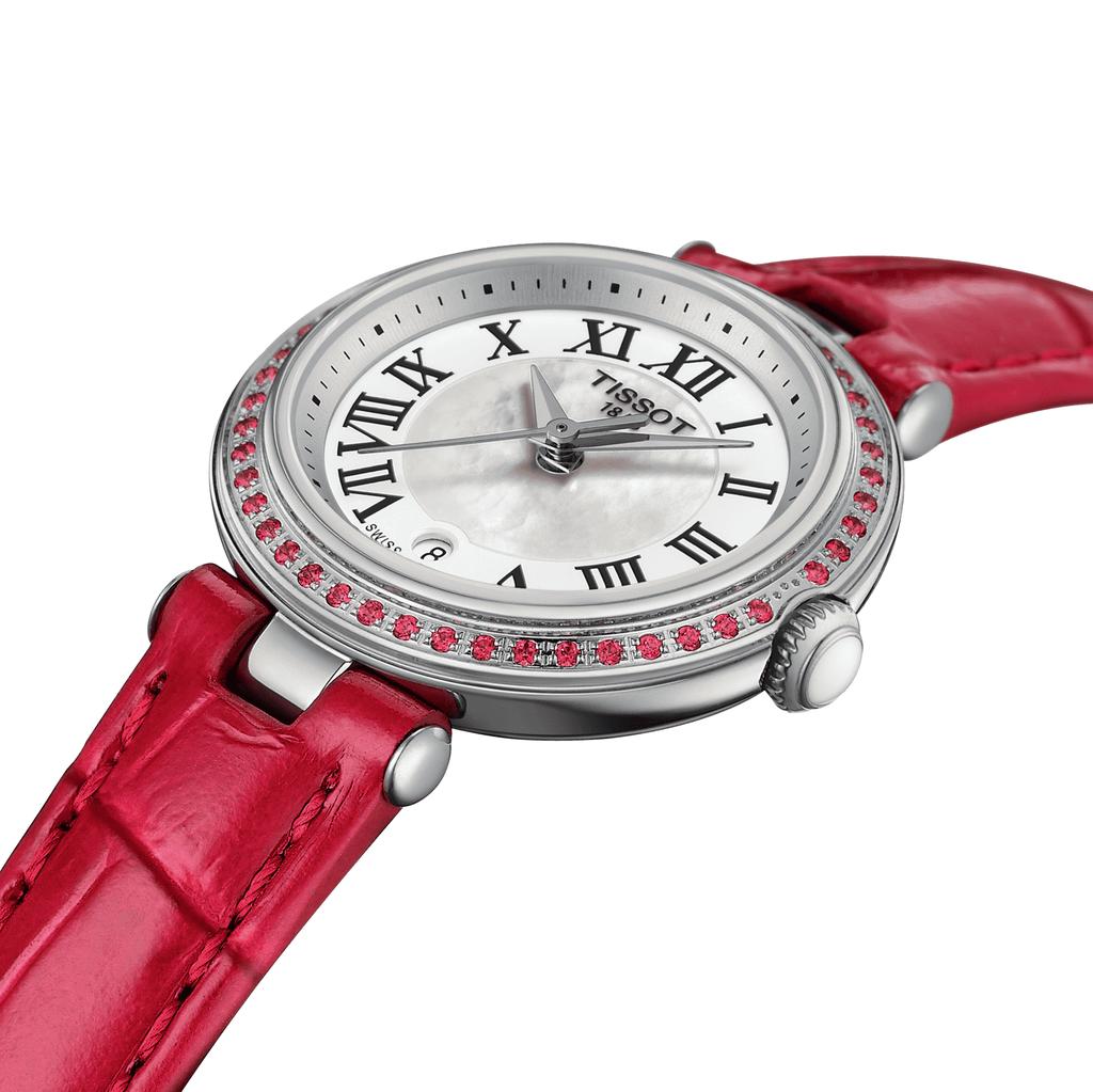 Tissot Leather Strap White Dial Men's Fashion Watch T126.010.66.113.00