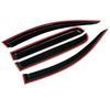 For Peugeot 3008 2013 2014 2015 2016 2017 2018 Car Side Window Vent Visor Guard Sun Rain Deflector Weather Shield Awning Shelter
