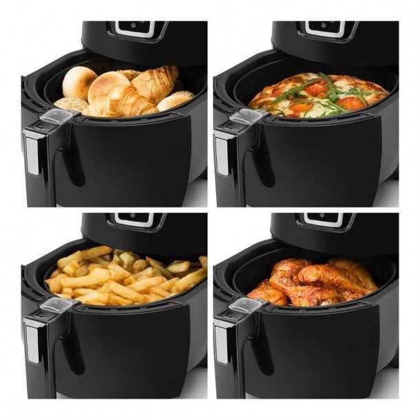 Friteuse - Princess - Aerofryer XL - 3,2 L - Température variable - Noir