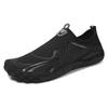 Canyoning Shoes Men's Lightweight, Anti-slip Breathable Outdoor Wading Shoes Men Flat Fashion  Hollowed-out Casual Shoes Men