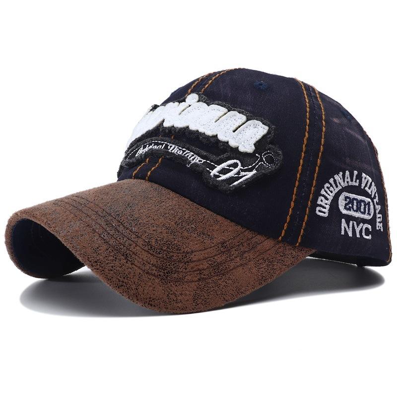 Hochwertige Herren Hip-Hop Baseballkappe Amerika Stickerei Snapback Hut Original Vintage Dad Hats Für Männer Frauen Chapeau Homme Adjustable black