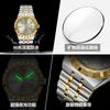 Men'S Watch Double Calendar Slim Quartz Watch