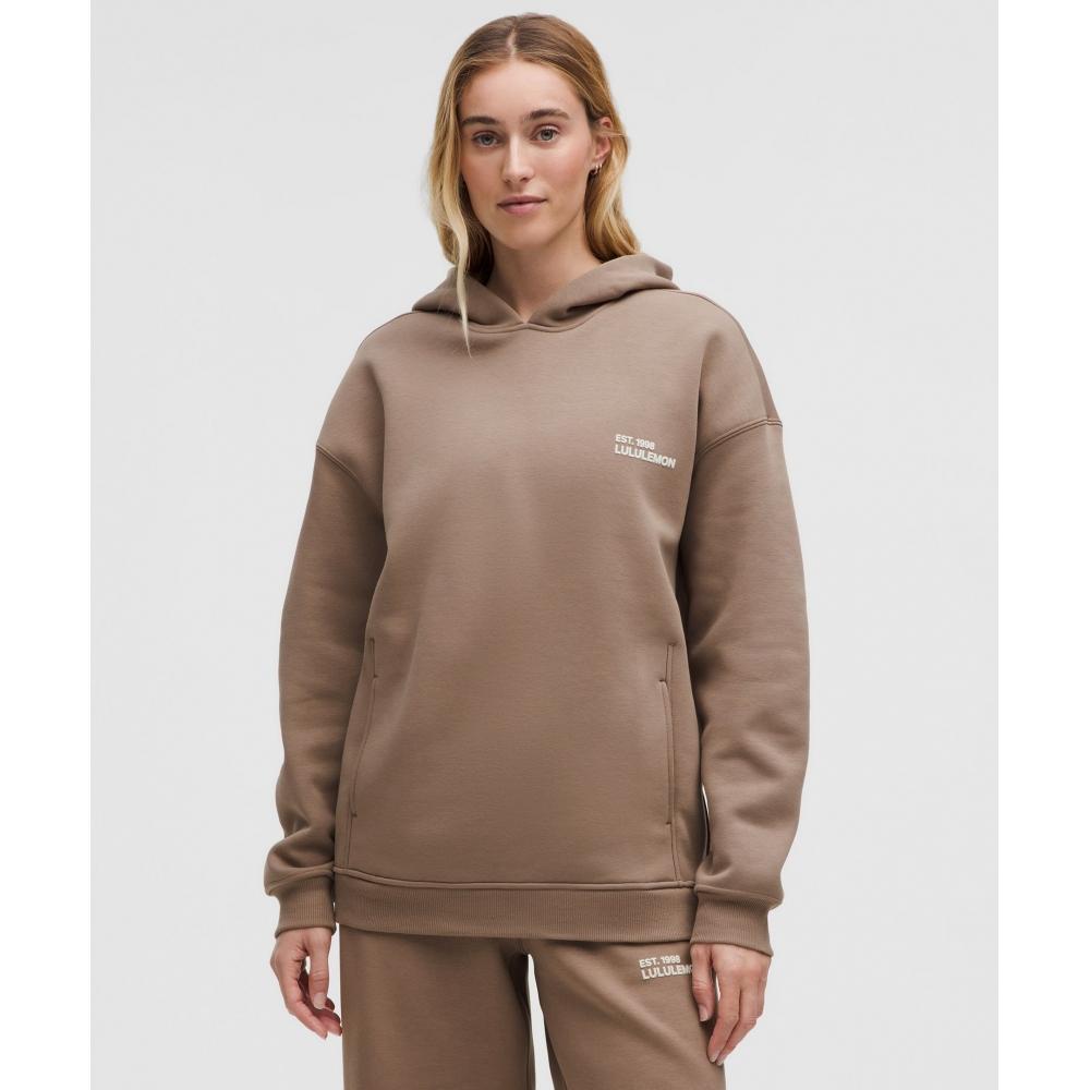 

Lululemon Толстовка большого размера из плотного флиса Taupetastic XXS