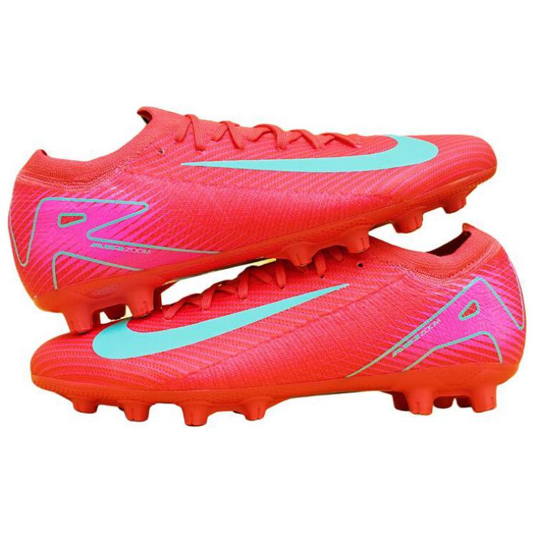 New Nike Mercurial Vapor 16 Pro HG Rubber Short Studs Anti Slip Wear Resistant Soccer Shoes Men's Red FQ8686-800
