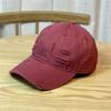 Distressed Hole In The Wall Baseball Hats for Men and Women Trendy Personalized and Versatile Soft Top Lightweight Cap