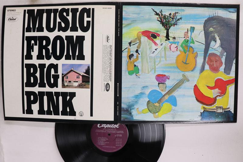 

LP Record BAND Music From Big Pink SKAO2955 CAPITOL 1978 US Rock Used