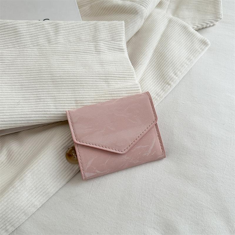 

Стильная и простая женская визитница, повседневный трендовый клатч, женская сумка, новинка весны и лета 2025 розовый
