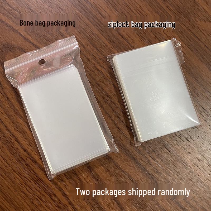 58x89mm Thickened Silk Card Sleeve for Polaroid Album - Korean Style 58*89mm, 50 sheets per pack