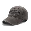 1pc Letter Embroidery Washed Vintage Baseball Cap New York Women's Baseball Cap Washed Baseball Cap