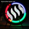Colorful Bike Wheel Spoke Light MTB Bicycle Accessories Light LED Tire Flash Tail Lights Safety Warning Cycling Lamp Waterproof