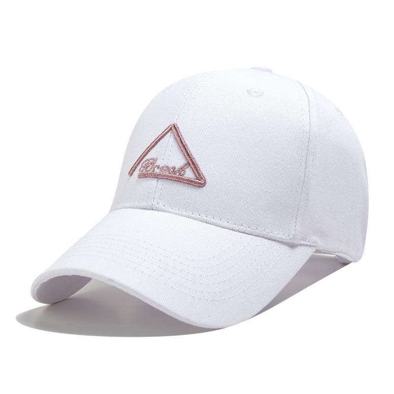 Autumn New Hat Men's Big Head Circumference Triangle Label Baseball Cap Fashionable Versatile Cap Women
