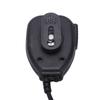 Walkie-Talkie Handmikrofon 2-Pin LED-Anzeige 360° drehbarer Lautsprecher Handmikrofon für BaoFeng UV‑5r