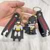 Marvel Iron Man, Spider-Man, and Captain America Movie Keychain Pendant Keyring