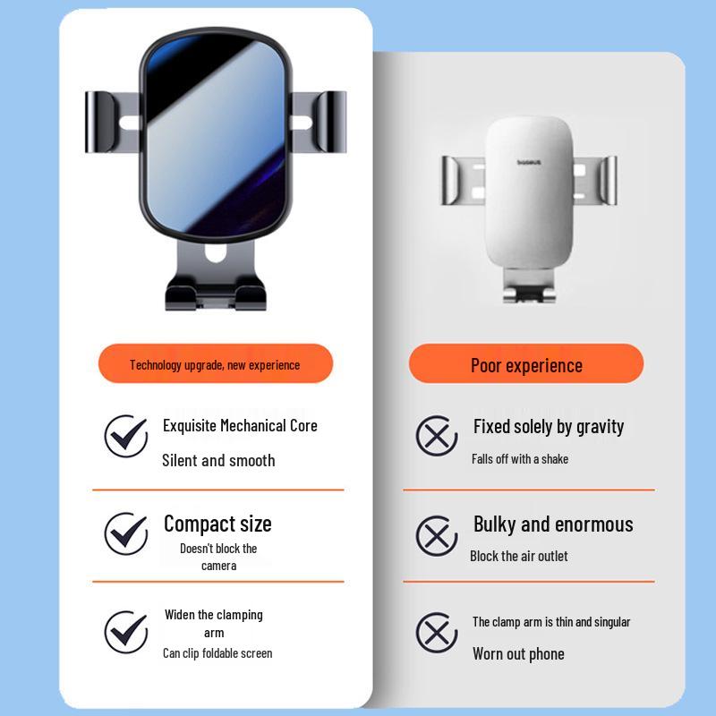 2026 Bestselling Car Mount: Air Vent Phone Holder for Navigation