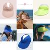 Women's Beach Sun Hat Spring Summer Sun Hat Women's Outdoor Sports Empty Top Hat