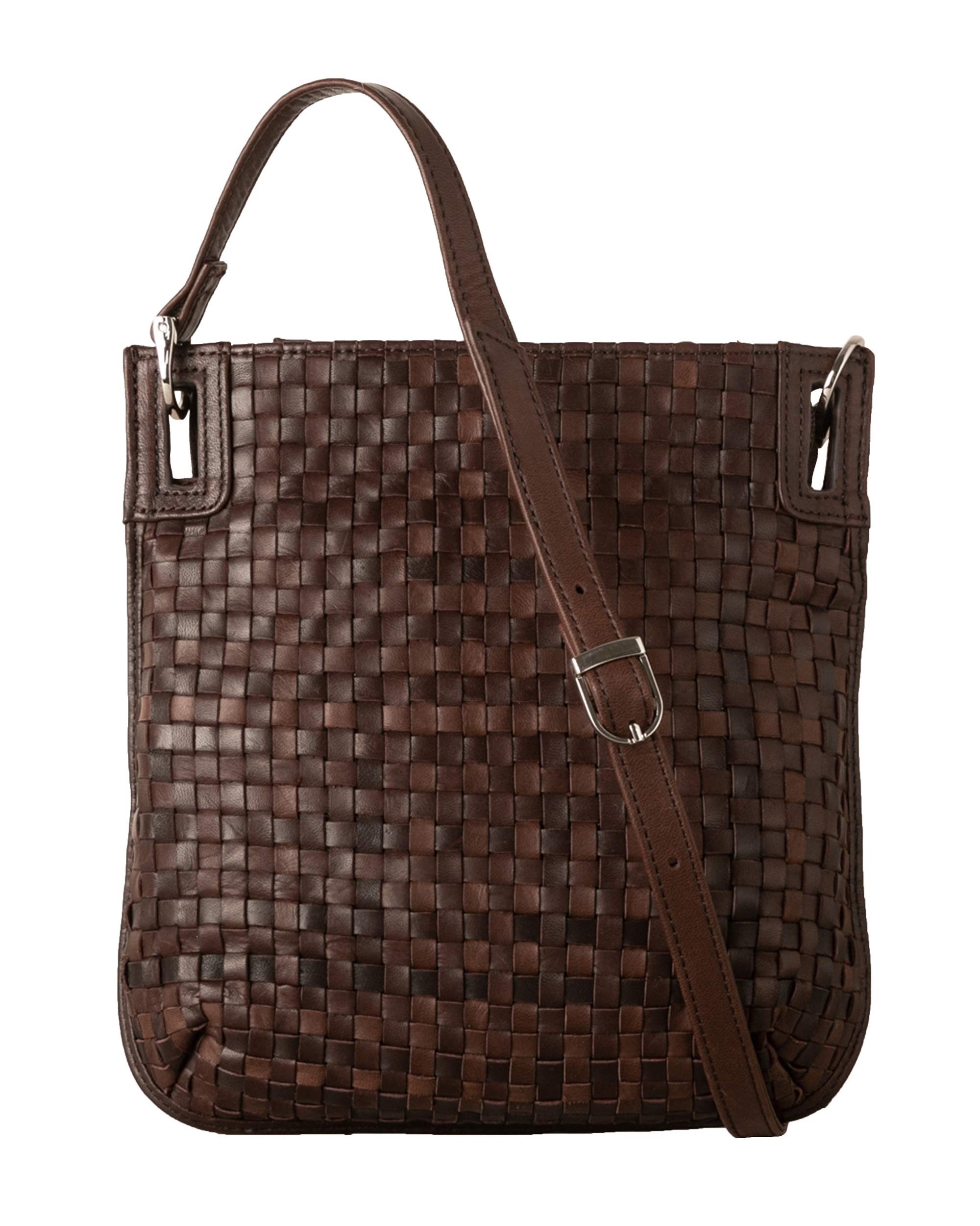 

[IMAI BAG с 1977 года] Сумка-кроссбодиIMAIBAG Pony Mesh из натуральной кожи (33166 Шоколад)