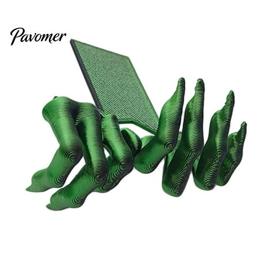 Halloween Gift Idea Gothic Creepy Demon Claw Bookmark, 3D Printed Scary Unique Bookmarks Hand Bookmark for Book Lovers, Bookshelf Decor Dark Style