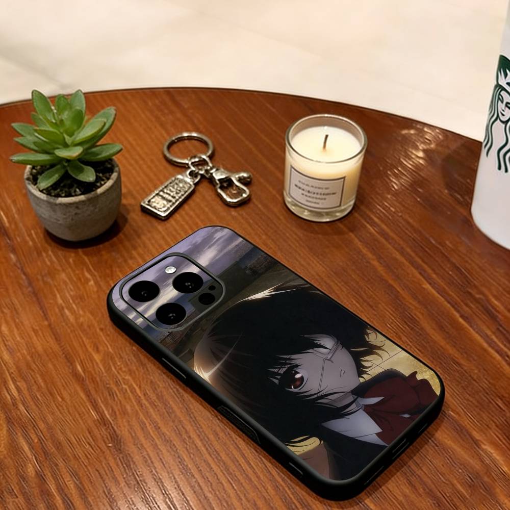 

Misaki Mei Phone Case For iPhone 17, 16,15,14,13,12,11 Plus,Pro Max, Others Soft Silicone Black Cover iPhone17Air