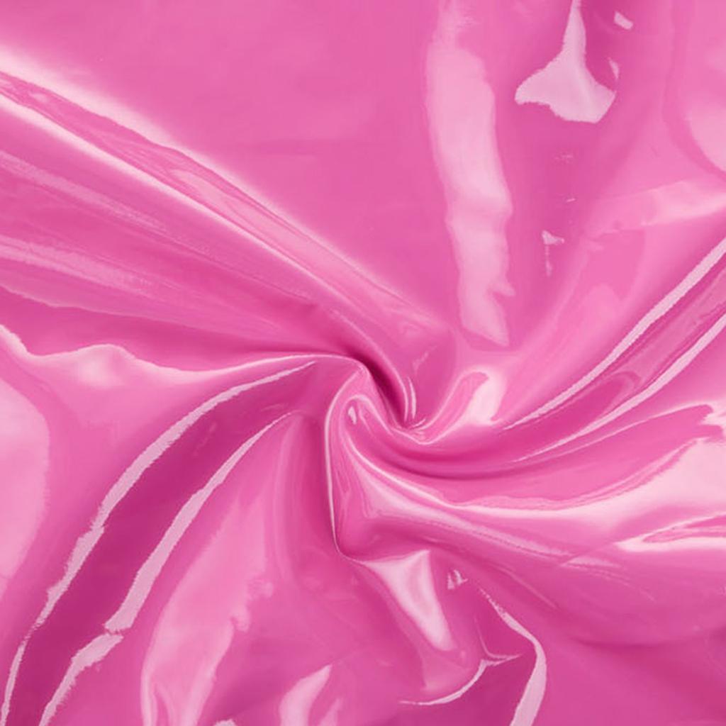 Women's Fashion Casual Color Half Skirt Sexy Bright Leather Wrap Hip Half Skirt